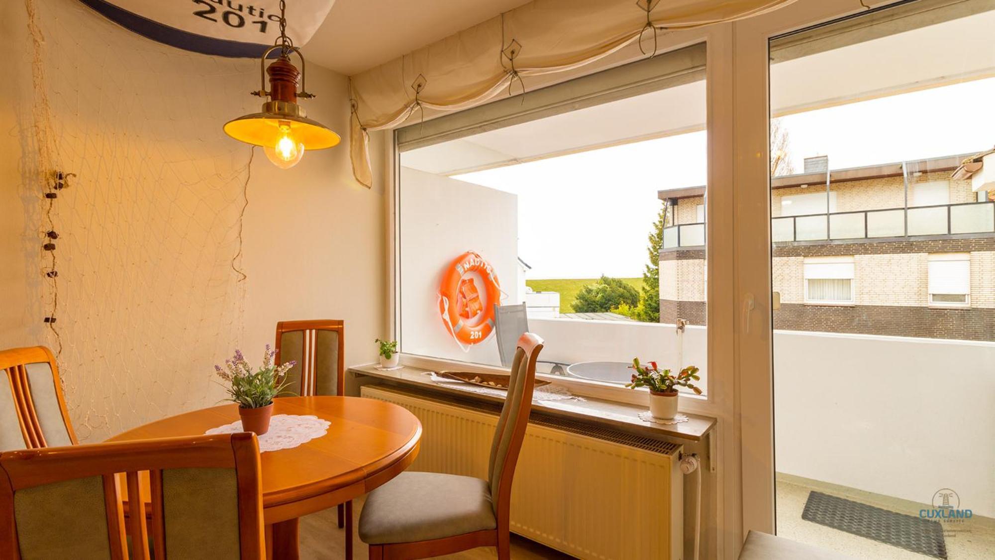 Urlaub Mit Seesicht Haus Nautic Whg. 201 Cuxhaven Eksteriør billede